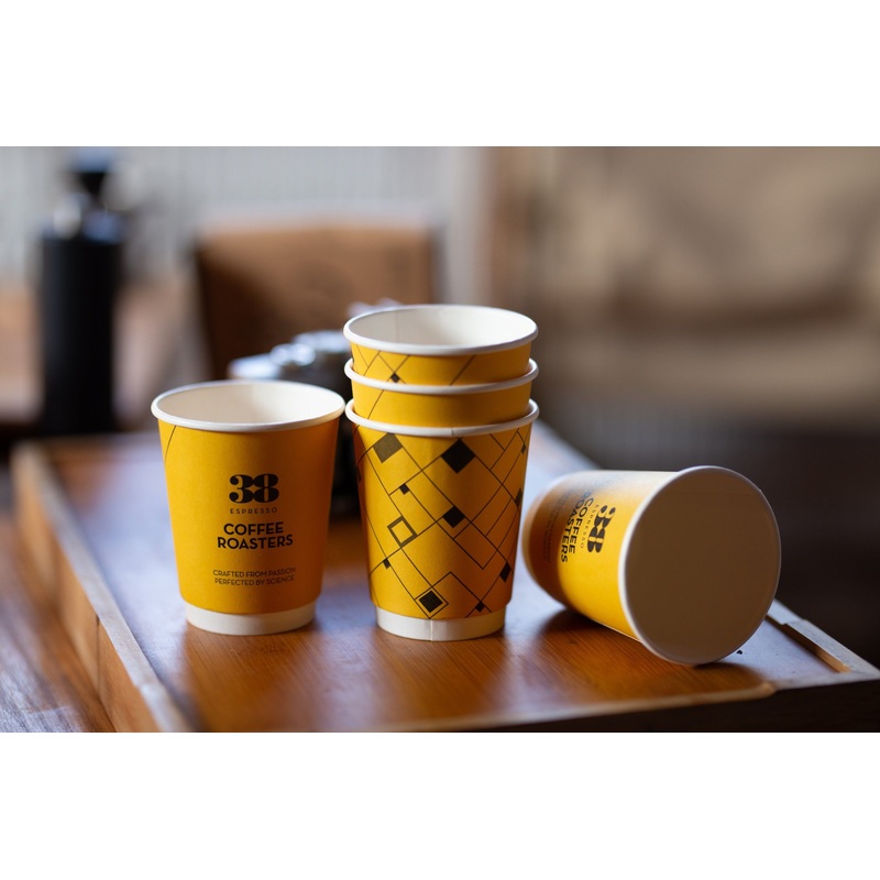 Wholesale Takeaway Disposable Coffee Cup Double Wall 16oz Paper Cup with Lids – Disposable Paper Cup and Takeaway Paper Cup price