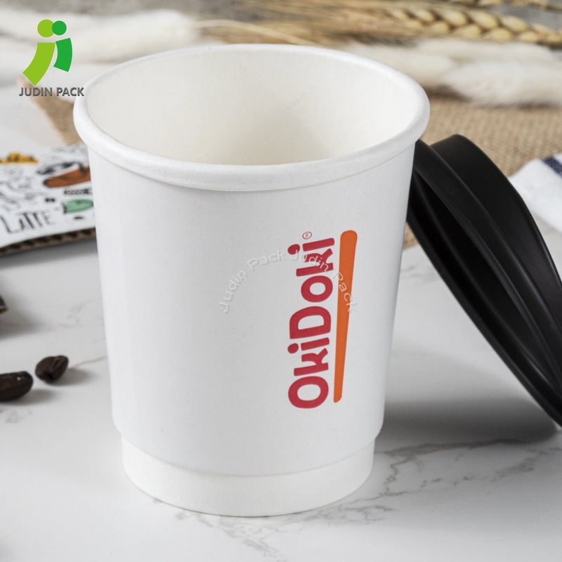 12 Oz Custom Logo Printing Hot Drinks Paper Cup Disposable Double Wall – Paper Cup and Double Wall Cup price