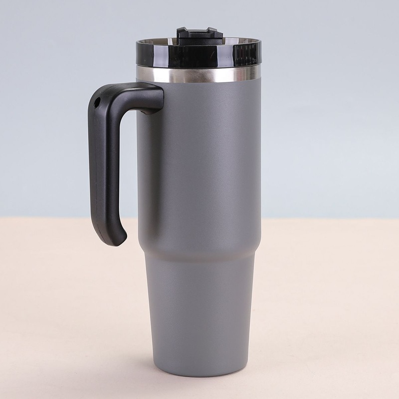 20oz 30oz Insulated Car Mug Cup Stainless Steel Stemless Wine Tumbler Reusable Coffee Travel Mug with Lid and Straw – Insulated Mug Cup and Stemless Wine Tumbler price