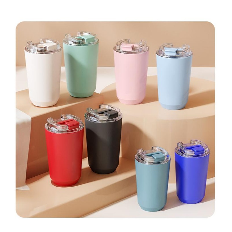 Customized Wholeseller Stainless Steel Insulated Thermal Bottle Gift Products Promotional Double Wall Portable Coffee Cup – Stainless Steel Cup and Coffee Cup price