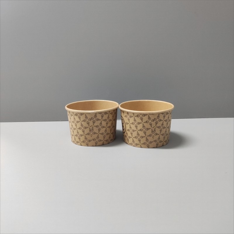 Disposable Ice Cream Paper Cups with Dome or Flat Lids and Spoon – Ice Cream Paper Cup and Custom Ice Cream Cups price