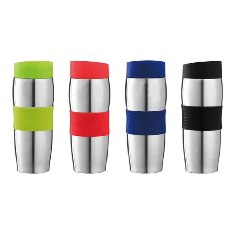 Double Layer Stainless Steel Silicone Sleeve Car Insulated Cup – Vacuum Flask and Vacuum Cup price