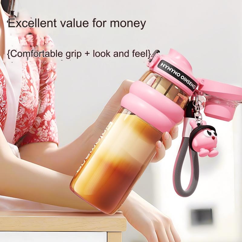 Durable Water Bottle with Cute Straw for Hydration Anywhere – Durable Water Bottle and Cute Straw Bottle price