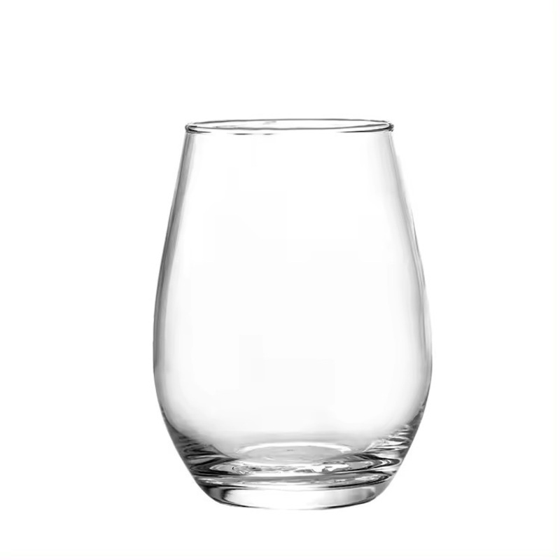 Egg Shaped Glassware Water Cup 10oz Wine Glass Tumbler – Transparent Water Glass and Wine Glasses price