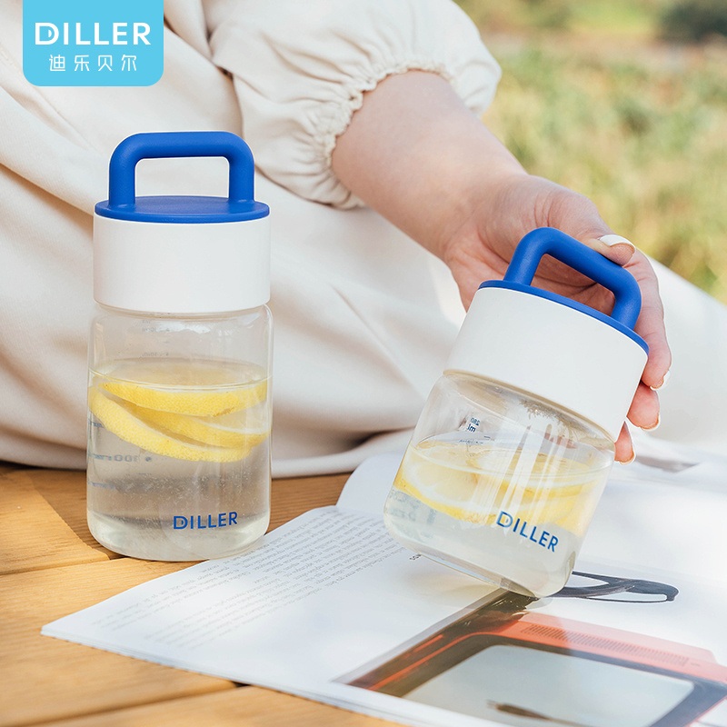 None Color Box Shaker Glass Water Bottle with CE / EU – Glass Water Bottle and High Borosilicate Glass Bottle price