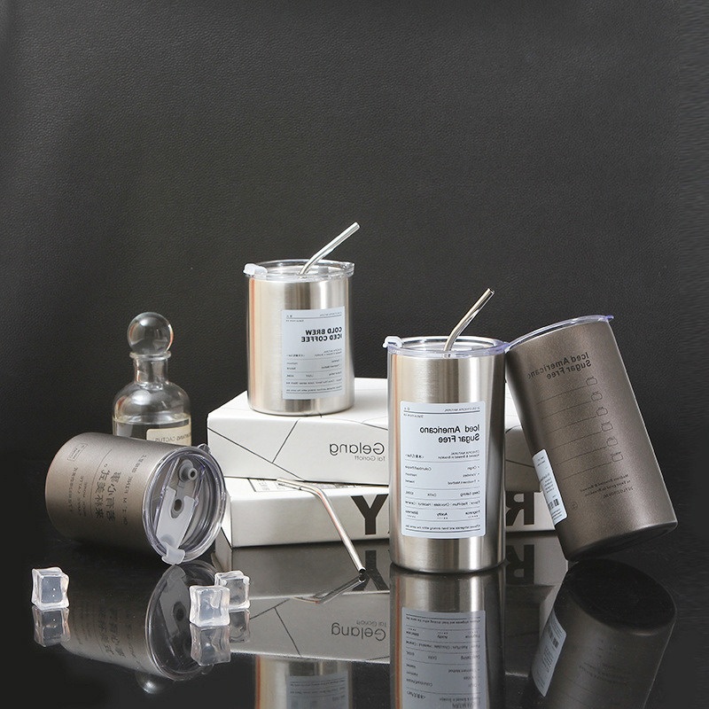 Rhong 12oz 20oz Double Wall Vacuum Insulated Stainless Steel Tumbler with Straw Coffee Mug – Mug and Coffee Tumbler price