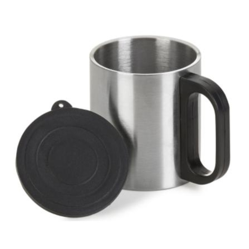 Sublimation Double Wall Travel Mugs with Plastic Handle Stainless Steel Thermal – Water Bottle price