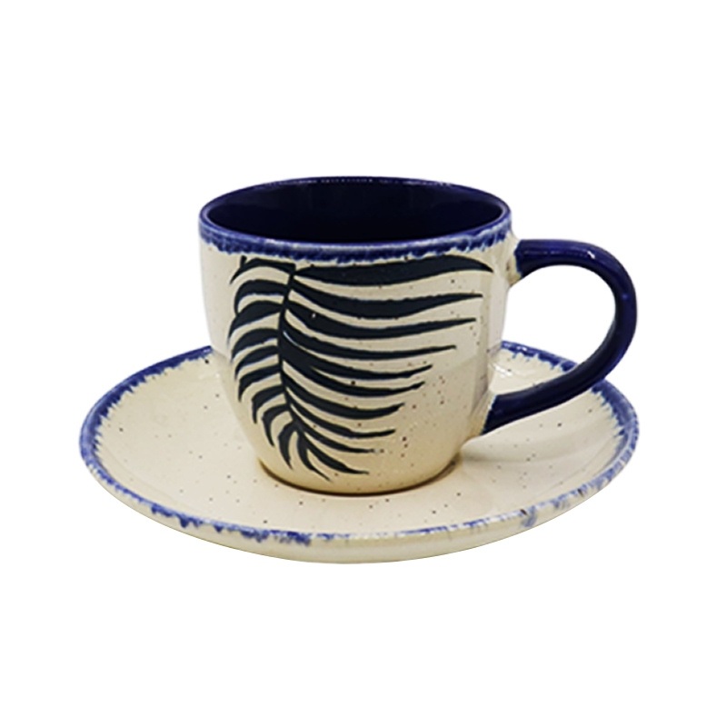 Wholesales New Arrival Color Flower Ceramic Coffee Mug Breakfast Couple Water Cup – Water Cup and Ceramic Cup price