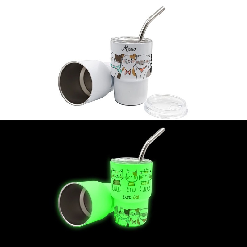 3oz Sublimation Blank Cup Mini Fluorescent Night Glow Glass – Mini Cup and Gift price