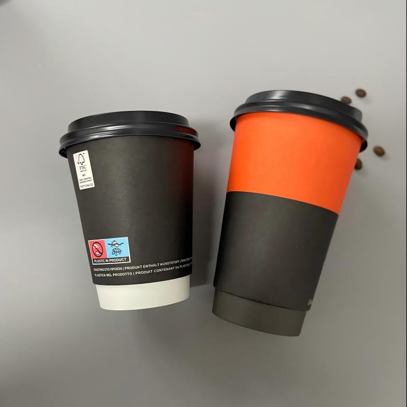 4oz 8oz 12oz 16oz 22oz 24oz 500ml 700ml Disposable Double Wall Custom Printed Logo Cola Beer Beverage Juice Drink Yogurt Milk Bubble Tea Hot Coffee Paper Cup – Hot Coffee Paper Cup and Double Wall Coffee Paper Cup price