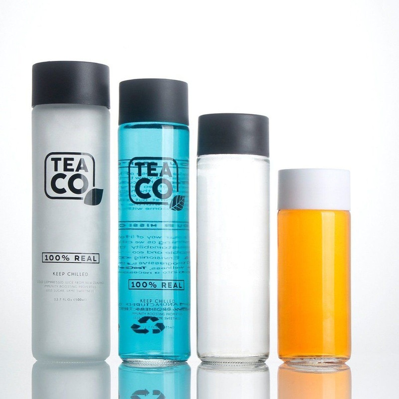 Cold Press Juice Bottle Voss Glass Bottles Mineral Water Bottle with Cover – Glass and Glass Container price