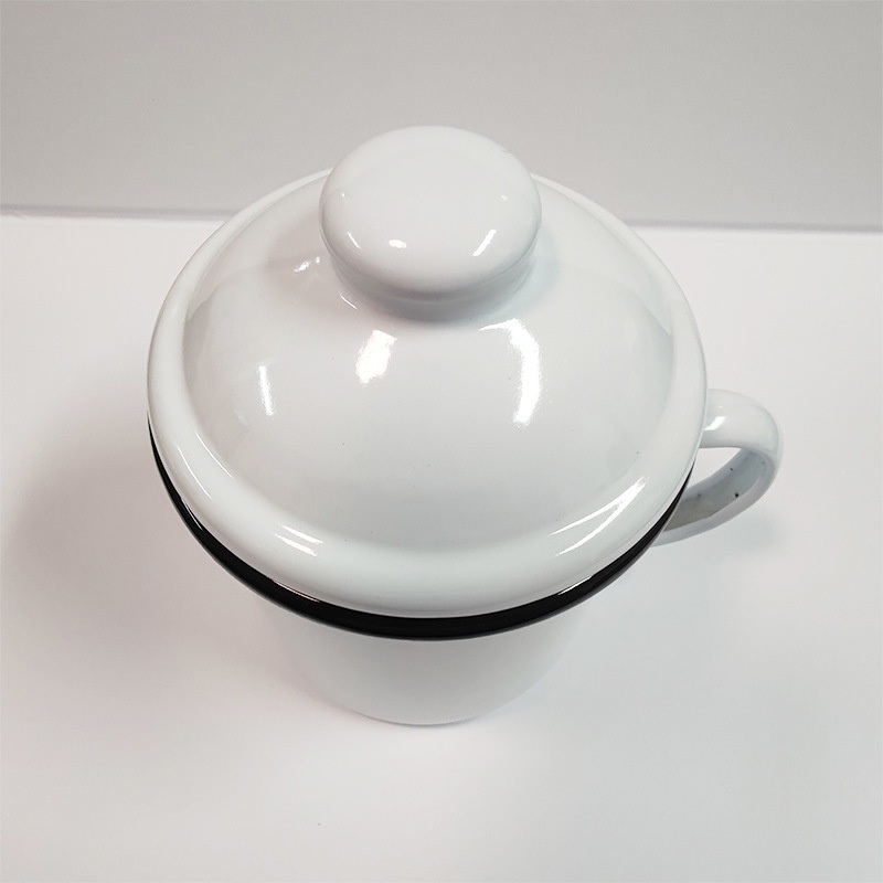 Different Enamel Mug with Cover High Quality Chinese Wholesale – Enamel and Esmalte price