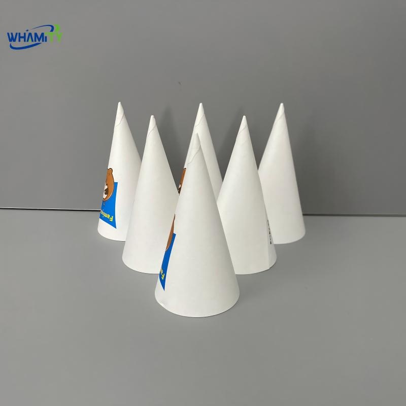 Disposable Custom Printed Logo Paper Ice Cream Cone Sleeves Paper Cones Cup for Food – Ice Cream Cone Sleeves and Custom Printed Logo Cone Sleeve price