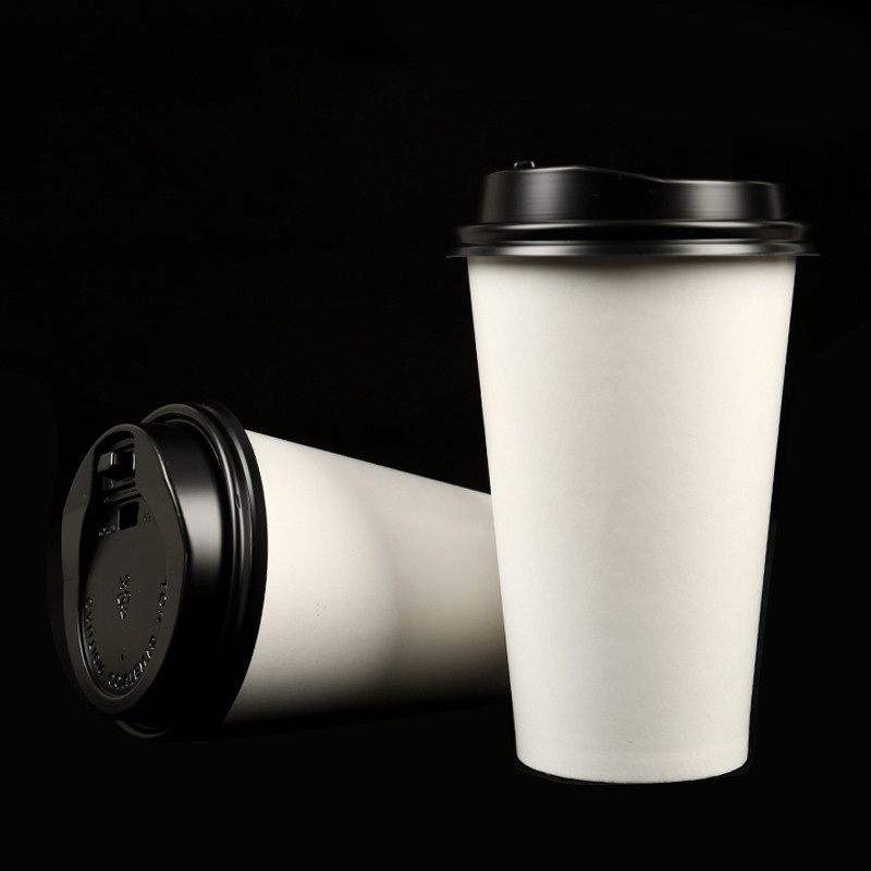 Eco Friengly Paper 100% Biodegradable Compostable Water Based PLA Coating Coffee Cups Takeaway – PLA Laminated Cups and Paper Cups price