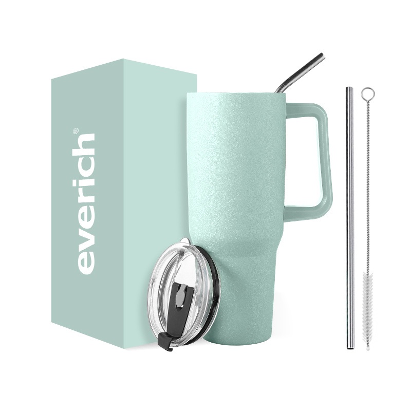 Free Sample Customized BPA Free Food Grade Gym Tumbler with Handle for Coffee – Stainless Steel Tumbler and 40oz Tumbler price