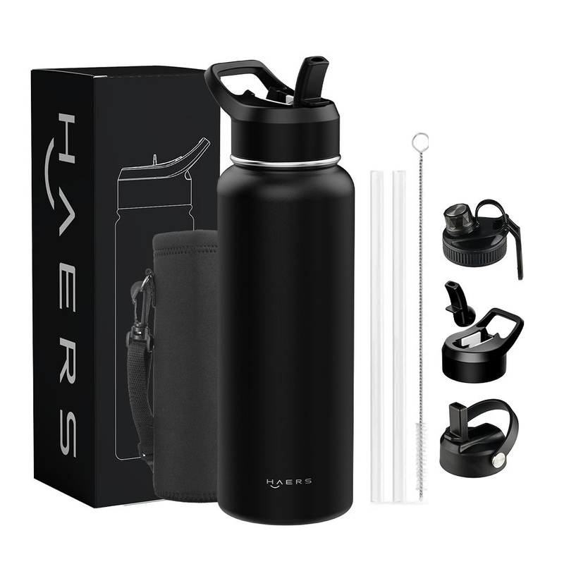 Haers Vacuum Double Wall Flask Stainless Steel Thermal Flask BPA Free Spill-Proof Water Bottle – Double Wall Water Bottle and Spill-Proof Water Bottle price