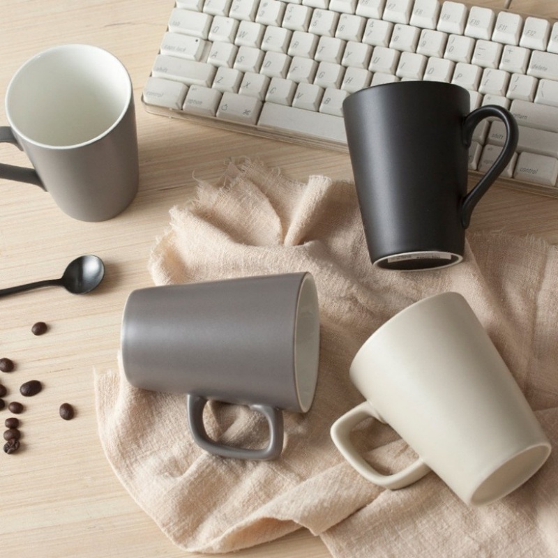 New Cute Glazed Reusable Ceramic Coffee Mug Wholesale 300ml Glazed Handmade Tea Porcelain Cup Mug – Ceramic Mug and Mugs Ceramic price