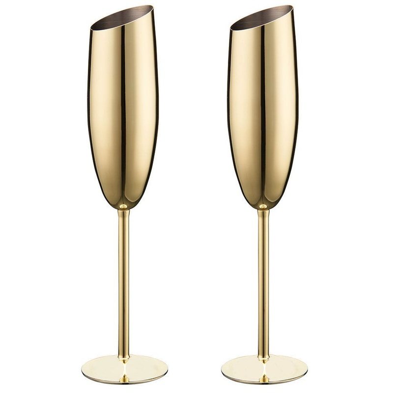 Wholesale Metal Goblet Custom Stainless Steel Vintage Tall Metal Wine Glasses Champagne Flute for Drinking Toasting – Stainless Steel Goblets Champagne Glasses and Metal Wine Glasses price