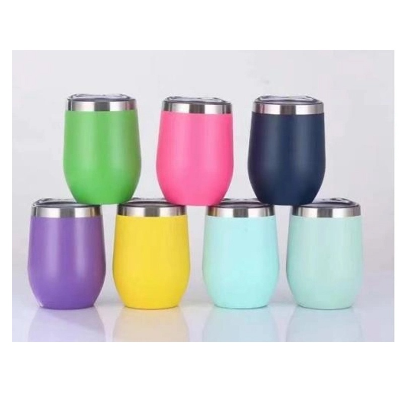 304 Stainless Steel Eggshell Cup 12oz Red Wine Beer Mug Vacuum Double-Layer Water Bottle – Mug and Ss Mug price
