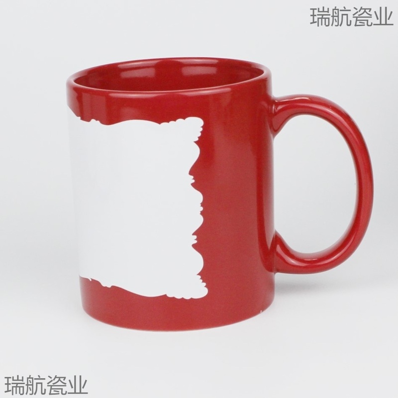 Color Edge Pattern Sublimation Ceramic Mug, Coffee Mug, Custom Logo Handcrafted – Mug and Ceramic Mug price