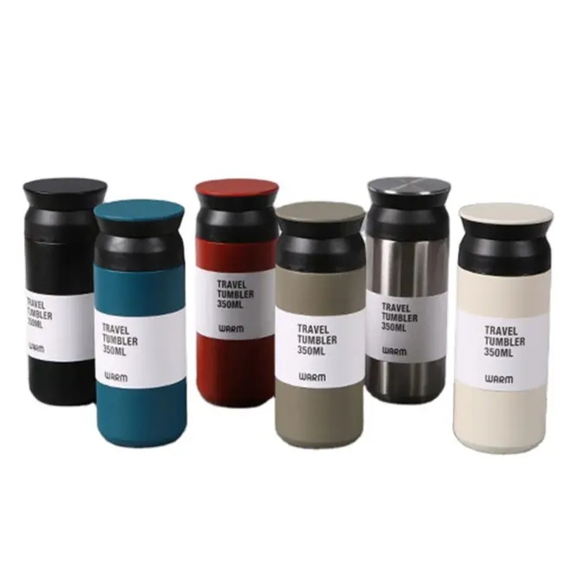 Custom 350ml 500ml Japan Style Stainless Steel Insulated Coffee Travel Tumbler Sports Water Bottle Powder Coated Wholesale with Tea Infuser – Bottle and Sports Water Bottle price
