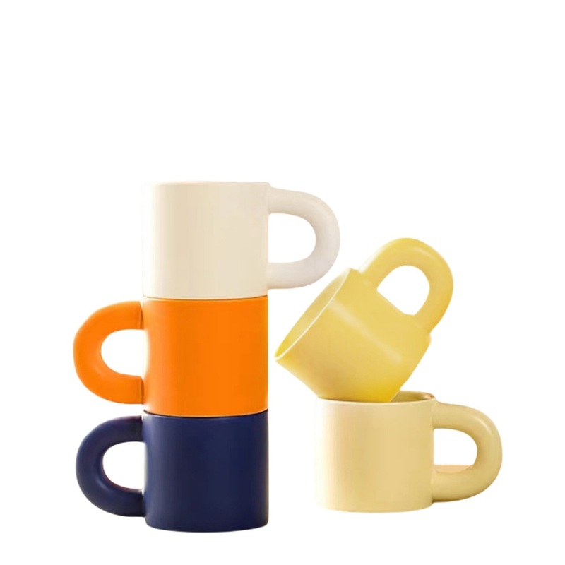 Customize Nordic Ceramic Coffee Mug Manufacturer Supplier Ceramic Tea Mugs Porcelain Cups Sublimation Mug with Handle – Ceramic Coffee Mug and Ceramic Tea Mugs price
