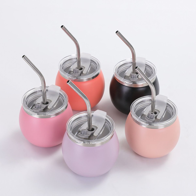 in Stock Ball Shape Emode Argentine Mate Set for Yerba Mate 18/8 Stainless Steel Double Wall Mate Cup Black 8oz 304 Mug – New Arrival Tumbler and 14oz Double-Walled Tumbler price
