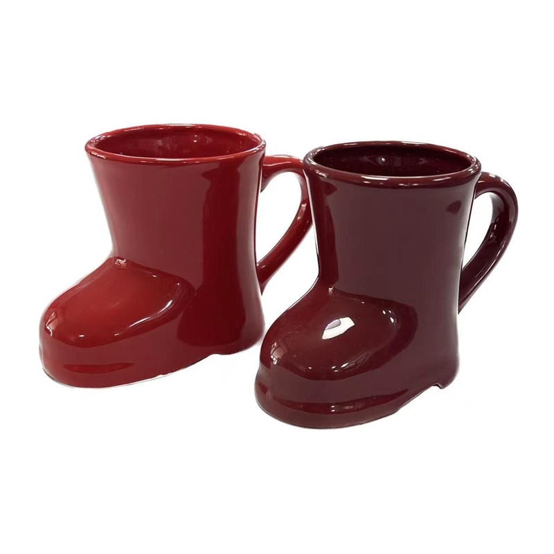 Red Boot Ceramic Christmas Mug 280 Ml – Christmas Ceramic Mug and Boot Mug price