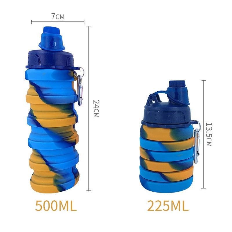 Reusable Foldable Water Bottle Food Grade Sports Water Bottles – Sports Water Bottles and Portable Sport Water Bottle price