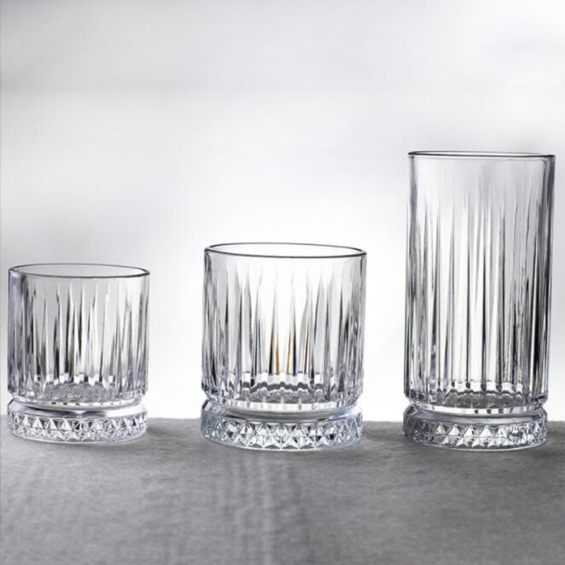 Thick Bottom Transparent Whisky Wine Glass Cup – Glass Bottle and Glassware price