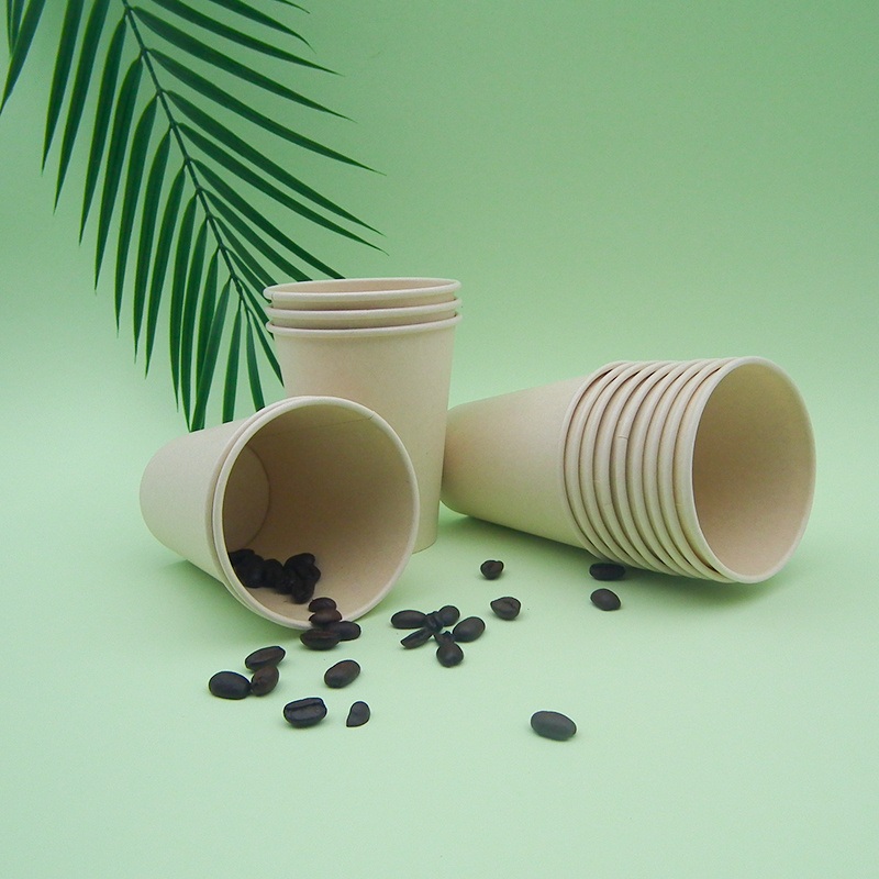 Wm1613 Custom Made Logo Disposable Biodegradable 9oz PE Coated Hot Drink Paper Cup Coffee Cup Wholesale – Coffee Paper Cup and Disposable Paper Cup price