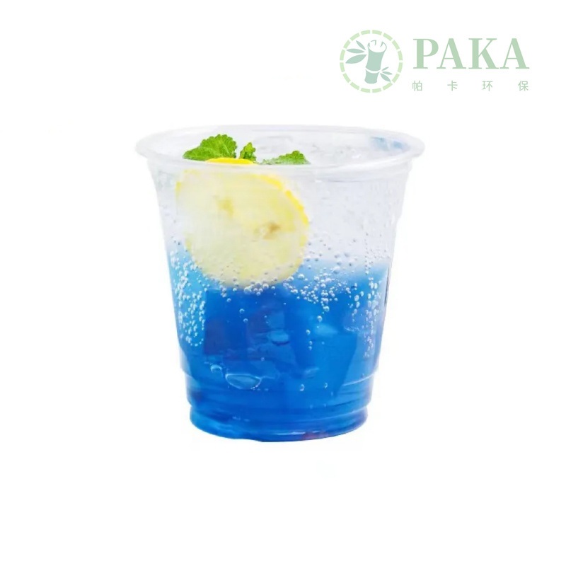 100% Biodegradable Disposable PLA Plastic Lid Clear Cold Beer Milk Tea Cup – PLA Clear Coffee Cup and Compostable PLA Plastic Hot Cup price