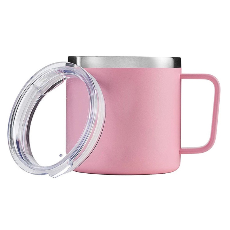 12 Oz Beer Tumbler Stainless Steel Double Wall Coffee Mug with Handle – Tumbler and Coffee Tumbler price