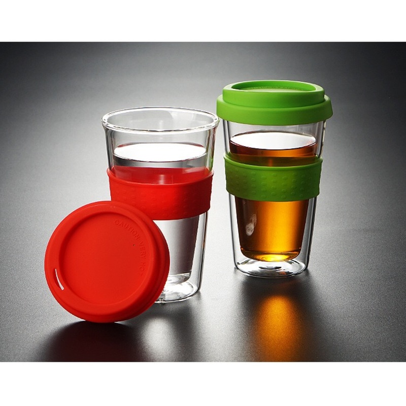 12oz 350ml Dishwasher Safe Double Wall Glass Coffee Mug – Whisky Glass and Kitchenware price