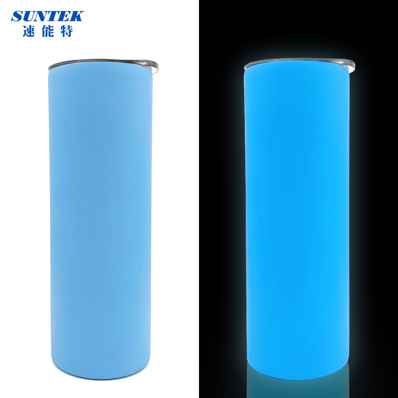 20oz Sublimation Stainless Steel Straight Glow in Dark Water Sports Travel Mug Double Wall Vacuum Insulated Tumbler Straight Straw Tumbler – Sublimation Tumbler and 20oz Glow in The Dark Sublimation Tumblers price