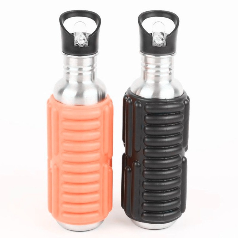 600 800 1000 Ml 304 Stainless Steel Large Capacity Portable Sports Travel Gifts Outdoor Foam Roller Water Bottle – Stainless Steel Water Bottle and Foam Roller Water Bottle price