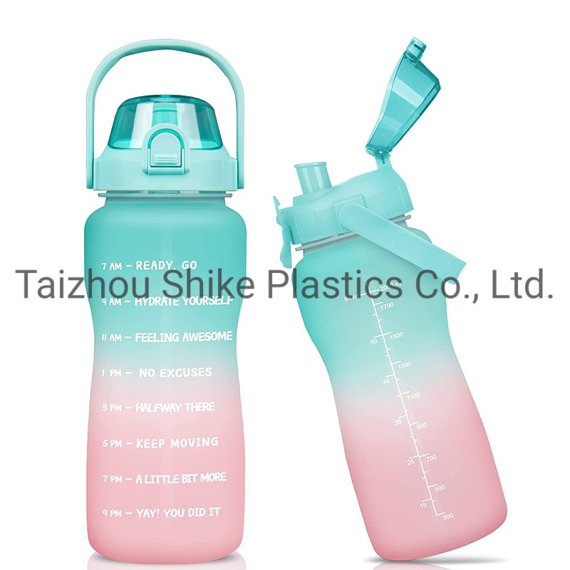 BPA Free 0.58/1 Gallon Plastic Gym Tritan Drinking Bottles Sports Water Bottle with Straw Motivational & Time Maker – Water Bottle and Travel Bottle price