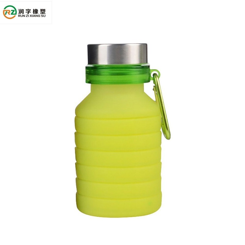BPA Free Food Grade Shaker Lightweight Collapsible Silicone Foldable Water Bottle – Foldable Water Bottle and Collapsible Water Bottle price