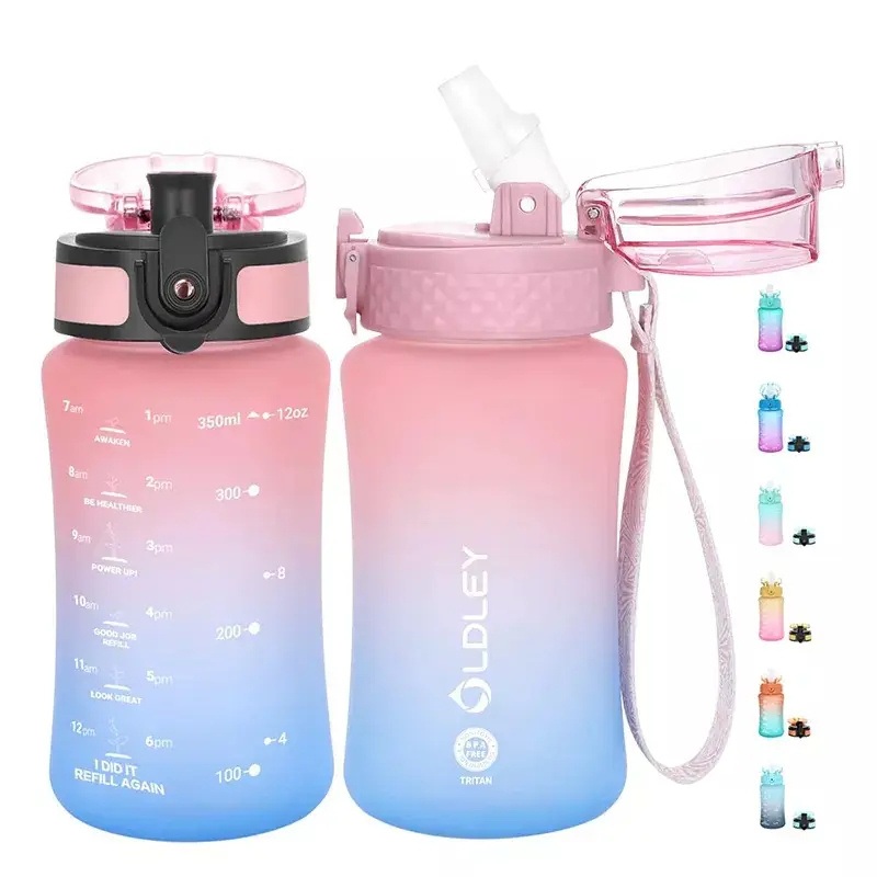 Custom Logo China Botella De Agua Sin BPA PARA Ninos Kids Childrn Drinking Gym Bottle Leak Proof Water Bottle with Measurement Reward Waterbottle for Kids – Sport Water Bottle and Drinking Bottle price