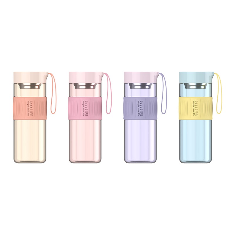 [Exclusive] Colorful Classic PC Plastic Water Bottle Cup Mug with String – Water Bottle and Sprot Water Bottle price