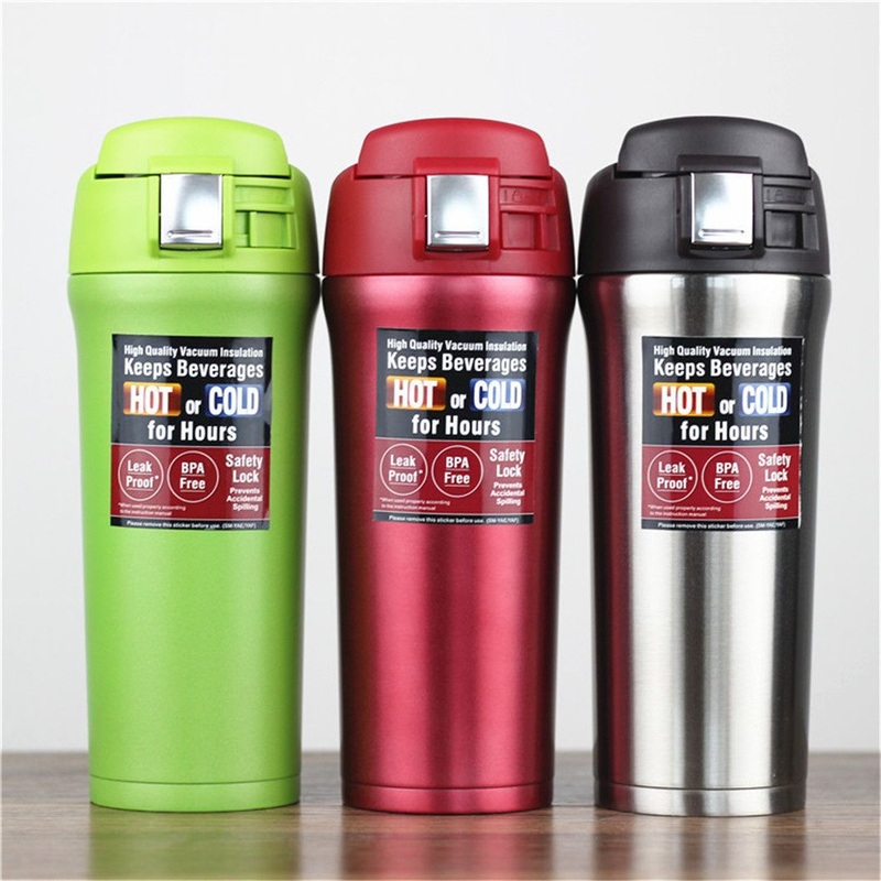 One-Click Open Business Style Keep Hot or Cold Vacuum Water Bottle – Water Bottle and Automatic Cap Bottle price