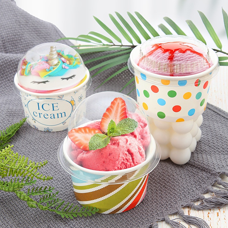 Paper Cup Custom Made Hot Paper Cup Paper Disposable Ice Cream Cup – Disposable Paper Ice Cream Cup and Paper Ice Cream Cup price
