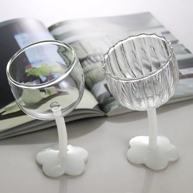Transparent Vertical Grain Wine Cup for Classic Dining – Vintage Cup and French Wine Cup price
