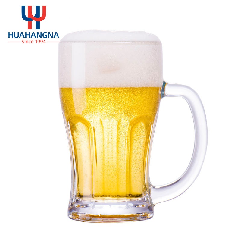 Wholesale 17oz Beer Glass Mug Beer Mug Glass Stein Tumbler with Handle – Beer Glass and Glassware price