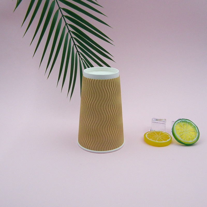 Wm1054 PE Coated 16oz Disposable Custom Ripple Wall Insulated Coffee Paper Cup Wholesale – Coffee Paper Cup and Disposable Paper Cup price