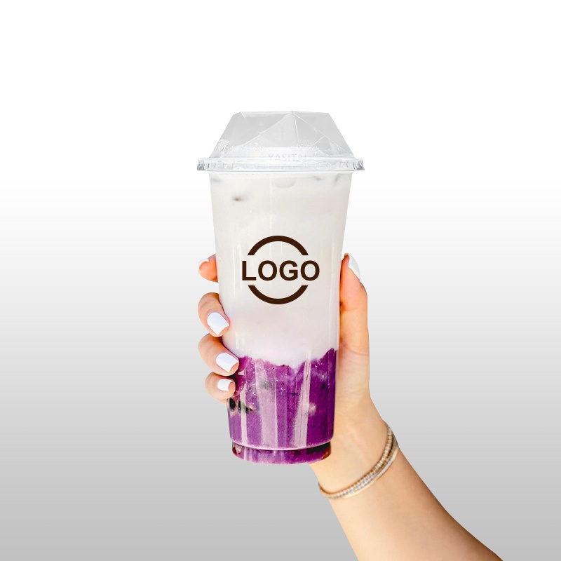 Yasitai BPA Free PP Thermoforming Plastic Disposable Drinking Cup for Boba Bubble Milk Tea Cups – PP Cup and PP Cup with Lids and Straws price