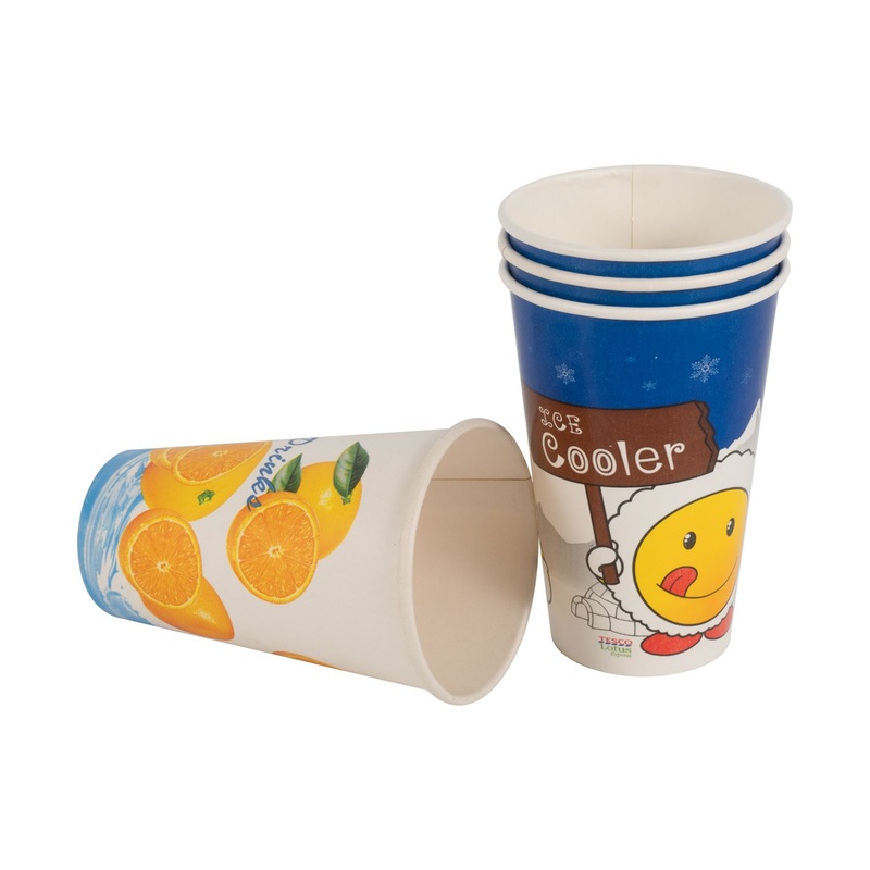 12oz 16oz Double PE Cold Drinking Cup – Cold Paper Mug and Cold Drinking Mug price