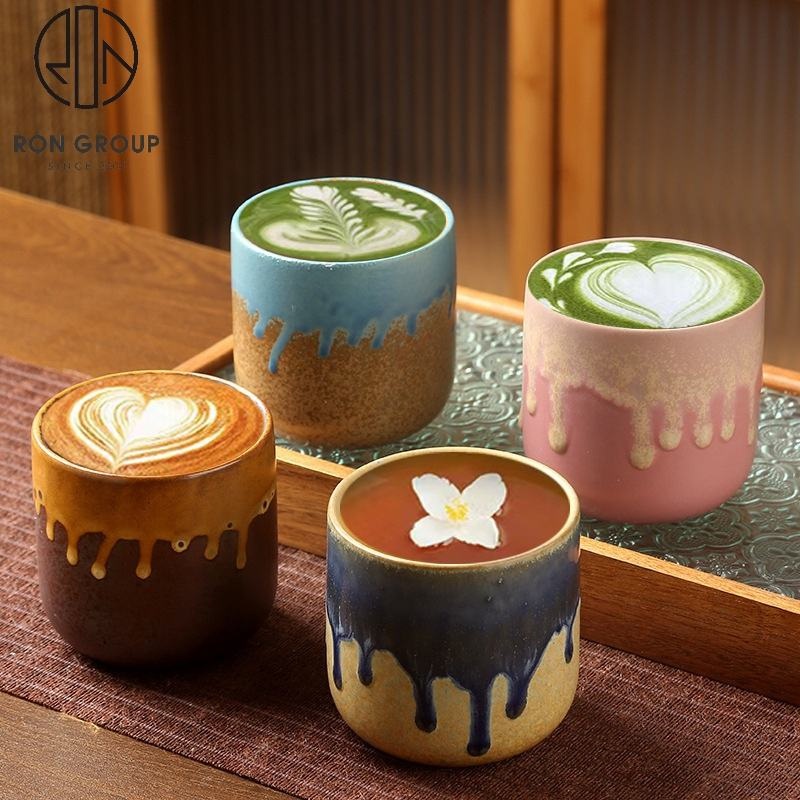 Cheaper Price Durable Porcelain Kiln Milk Tea Coffee Cappuccino Ceramic Customized Cup – Customized Cup and Porcelain Ceramic Cup price