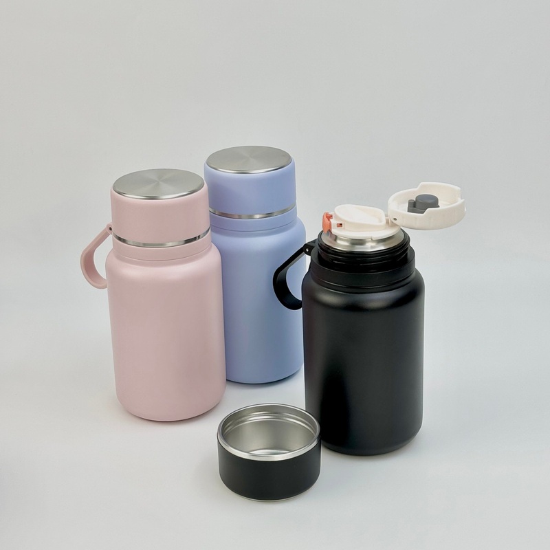 Cup Lid Stainless Steel Insulated Vacuum Flask 650ml 850ml Large Capacity School Kids Adults Thermal Bottle with Customized Logo – Vacuum Flasks Thermoses and Vacuum Flask price