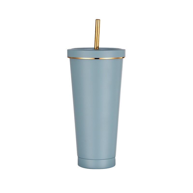 Double Wall 750ml Stainless Steel Metal Tumbler Cups with Lid Straw – Double Walled and Metal Tumbler price
